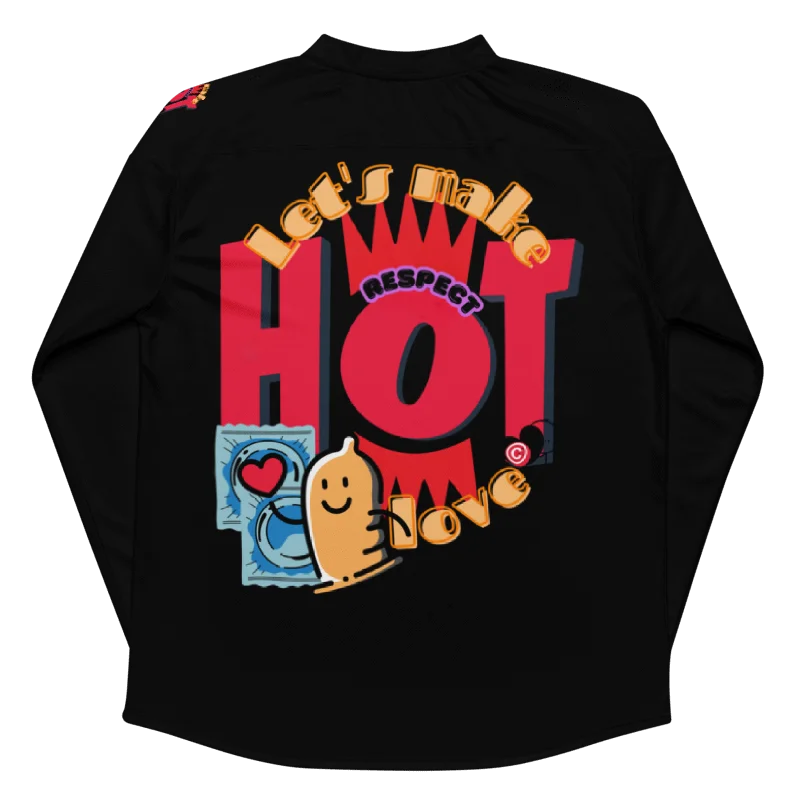 LIMITED EDITION - CNX Core All-over print Unisex Long Sleeve Tee — Let's Make Love 002 product image (2)
