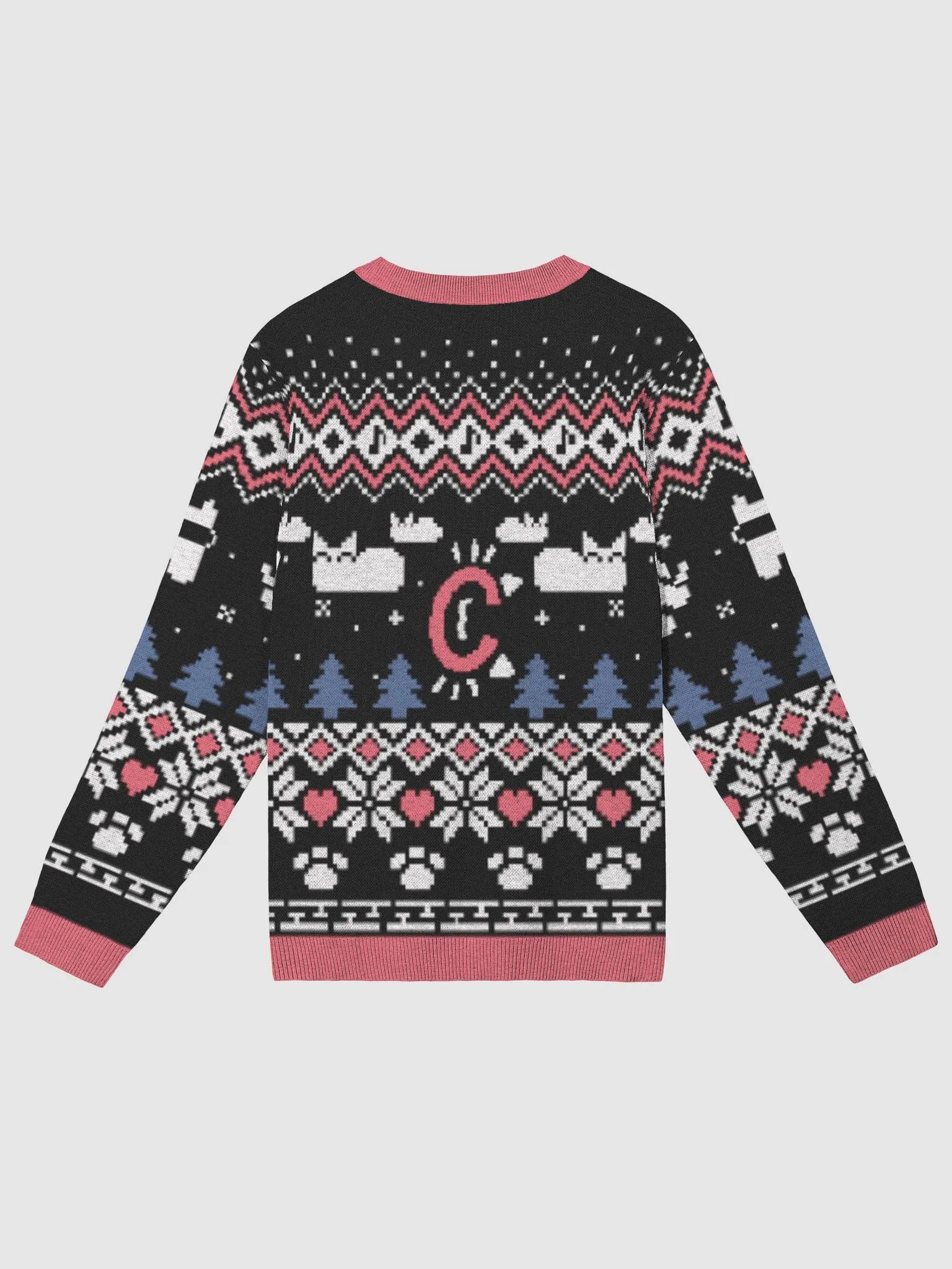 Cozy Cake Crew Fit Sweater - Black product image (2)
