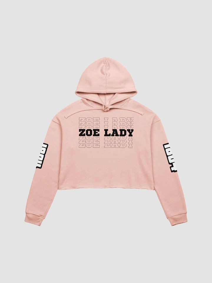 ZOE LADY CROP TOP HOODIE product image (1)