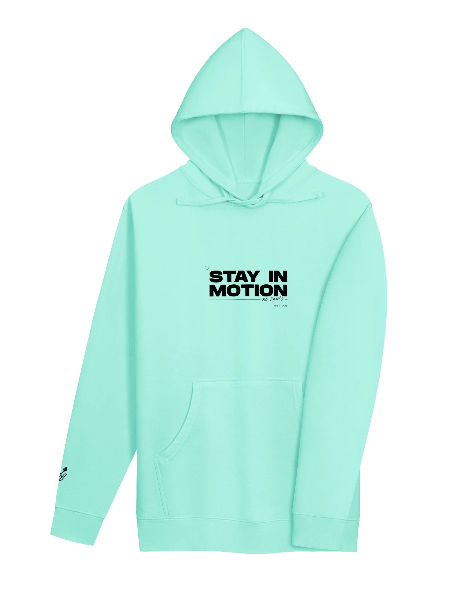 Velyen Stay in Motion Unisex Midweight Hoodie product image (4)
