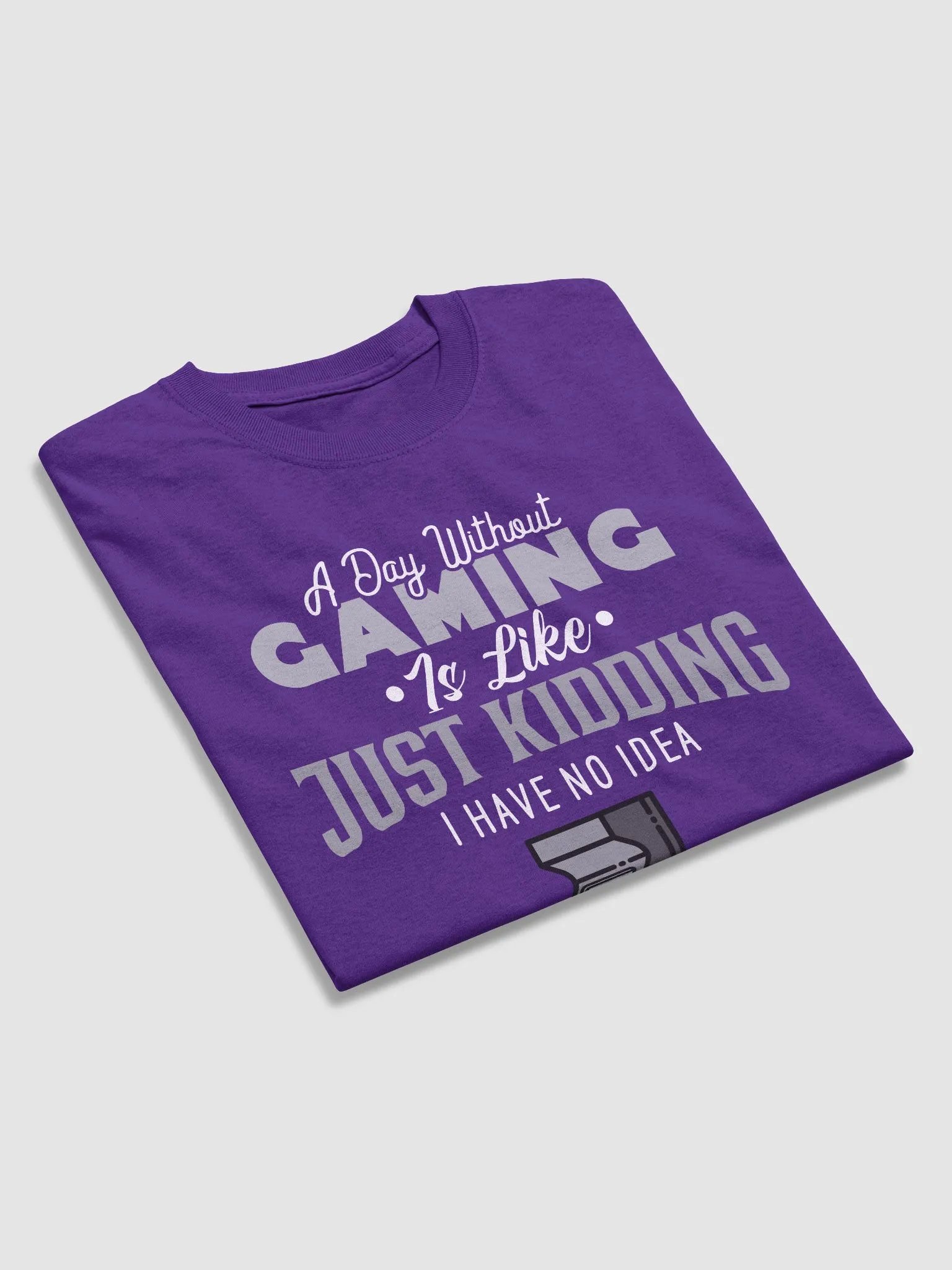 A Day Without Gaming ~ Gildan Heavyweight T-shirt product image (47)