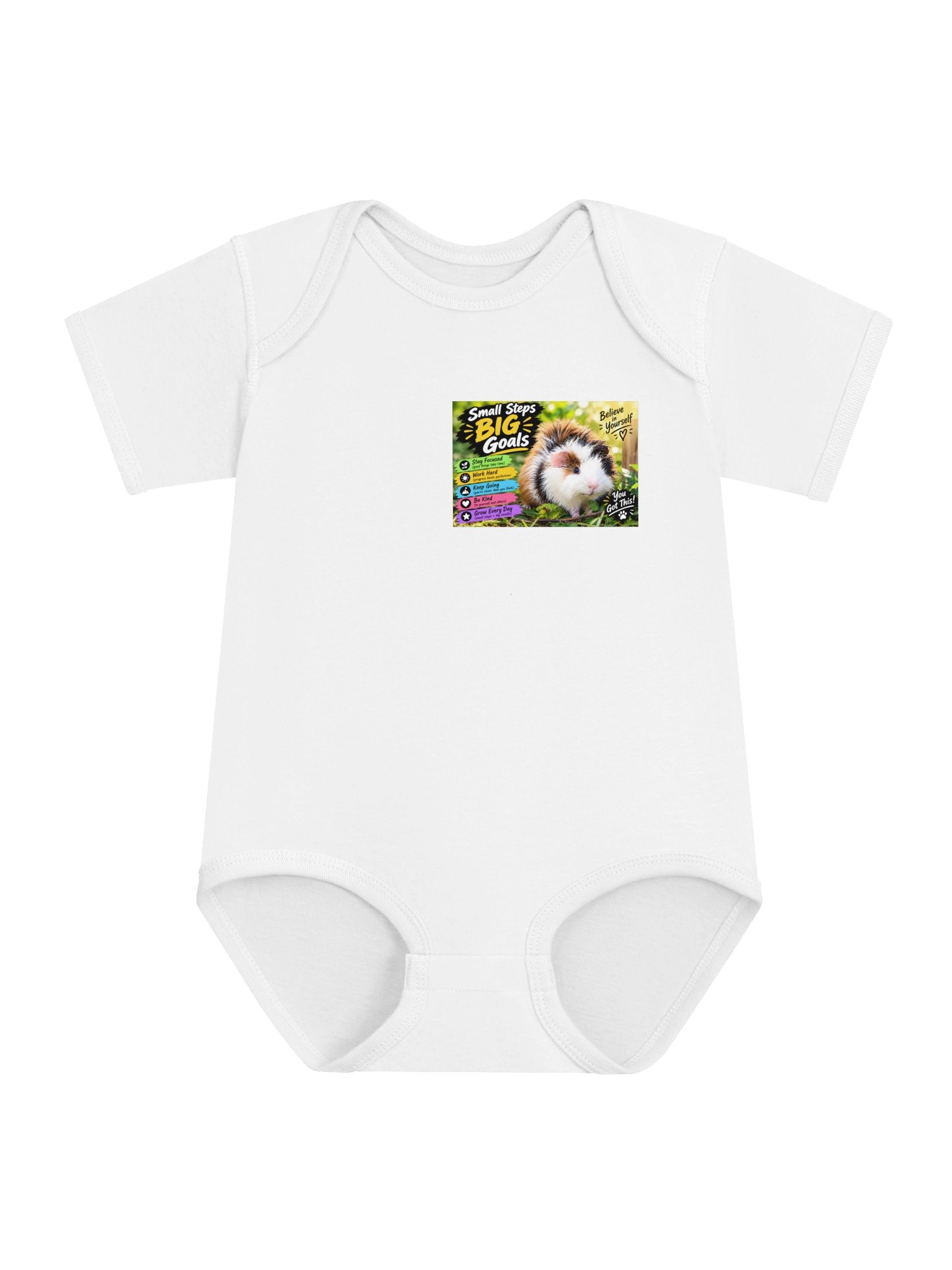 Small Steps Big Goals Baby Bodysuit product image (1)