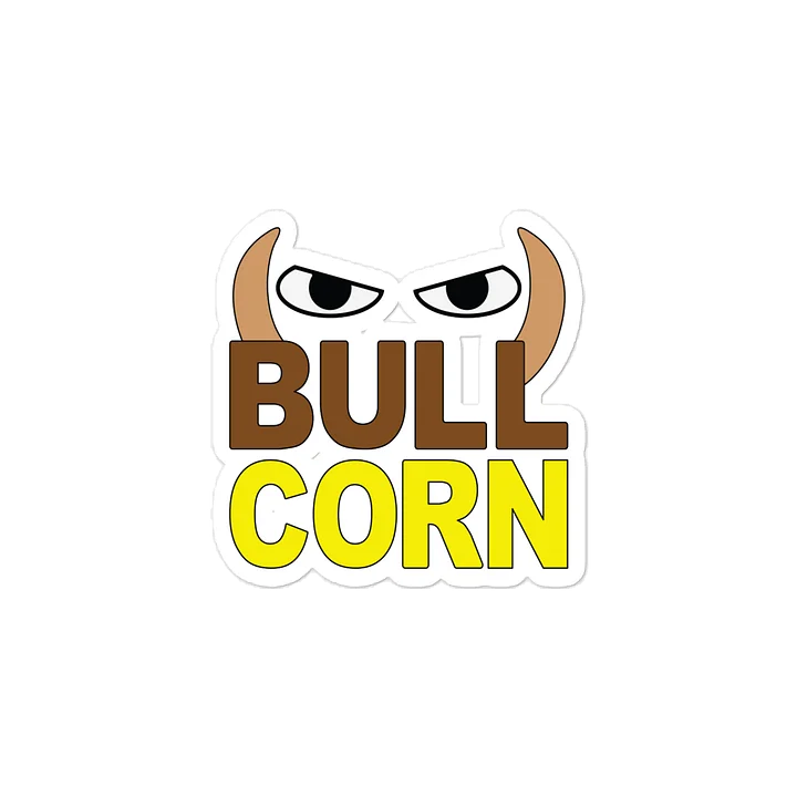 Bull Corn Sticker product image (2)