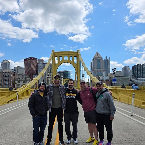 @pghmarathon relay team for 2026. Incredible times all around for us old farts.