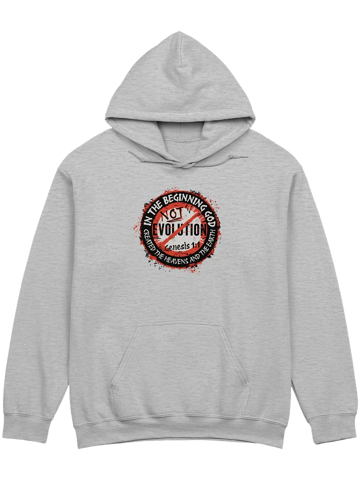 In The Beginning God, Not Evolution Hoodie product image (1)