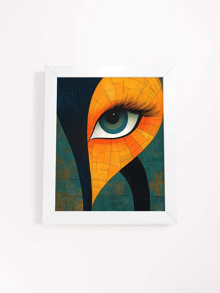 Framed wall art, titled 'Shy' product image (25)