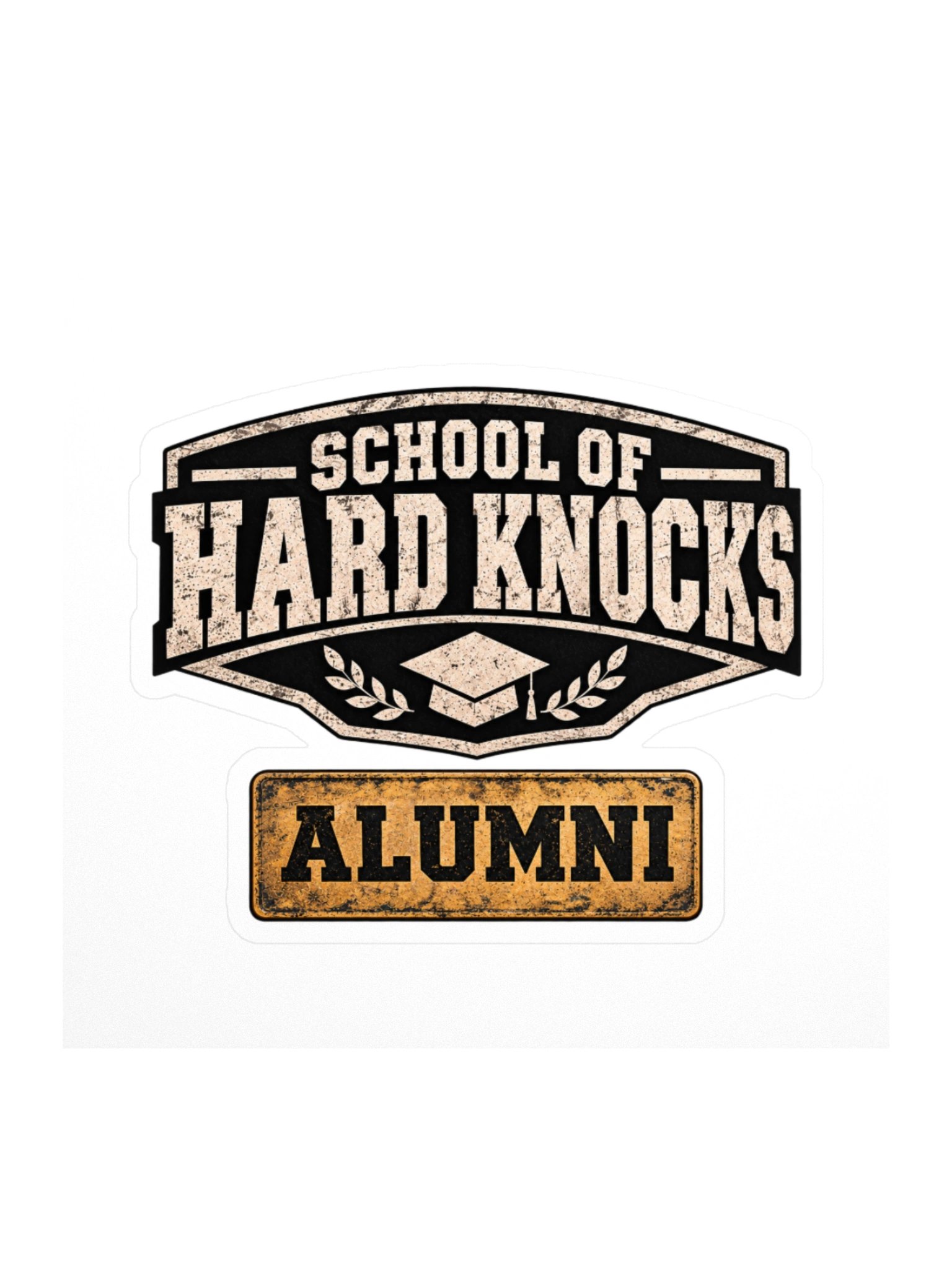 School of Hard Knocks Alumni Badge Sticker product image (1)