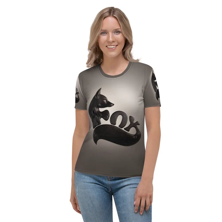Black Fox Typography T shirt product image (1)