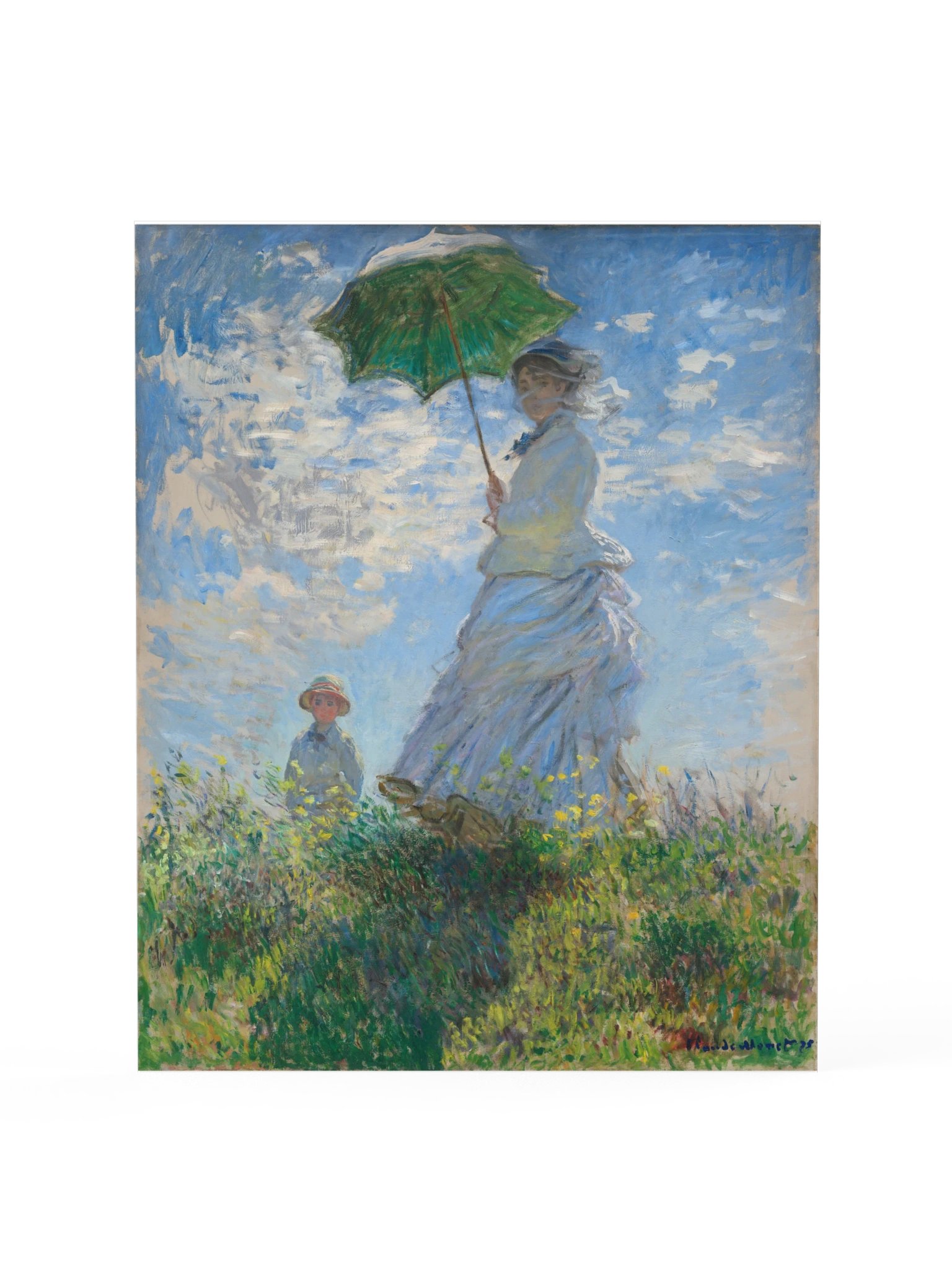Claude Monet, Woman with a Parasol (1875) Fine Art Print product image (29)