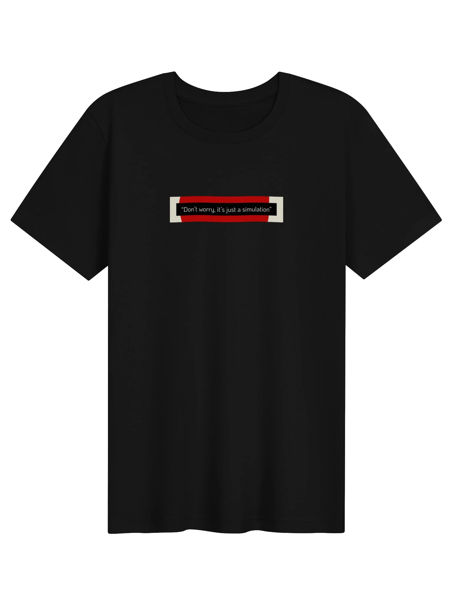 Don't worry, it's just a simulation in red (front and back) |FEM IT