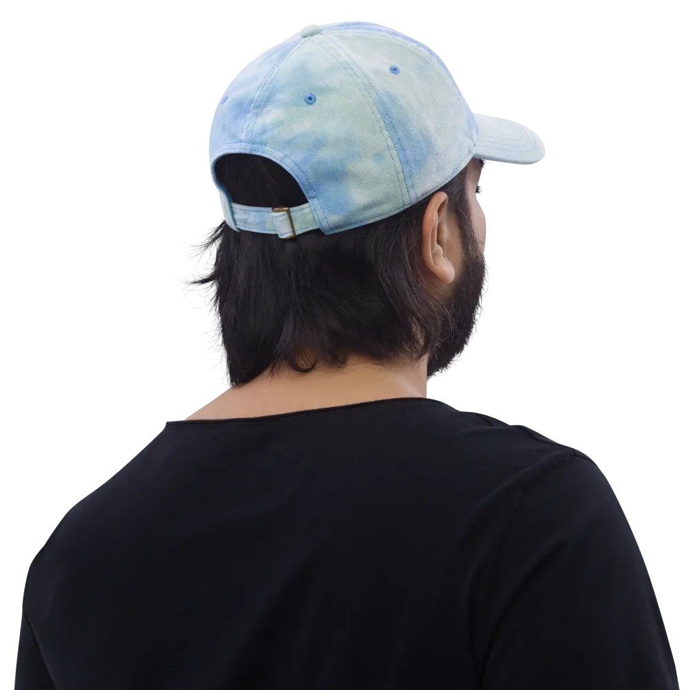 TEEEJAY94 TIE-DYE DAD HAT (SKY BLUE) product image (11)