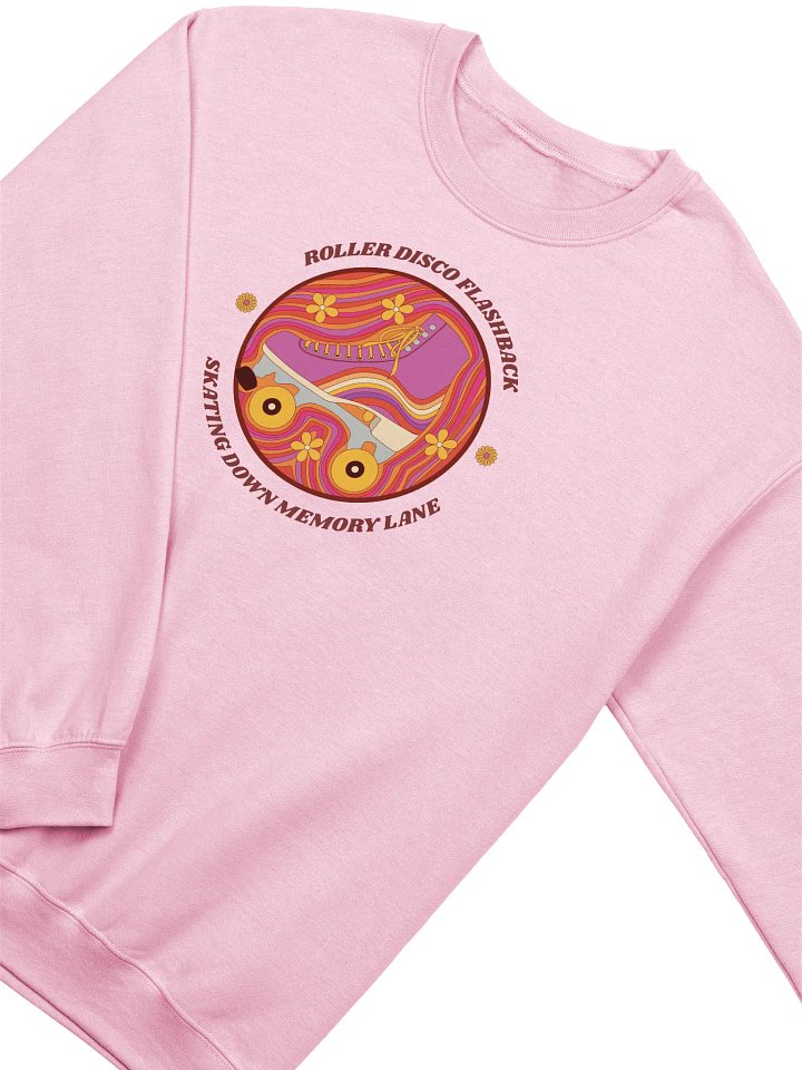 Retro Roller Skate Dream Crewneck Sweatshirt product image (2)