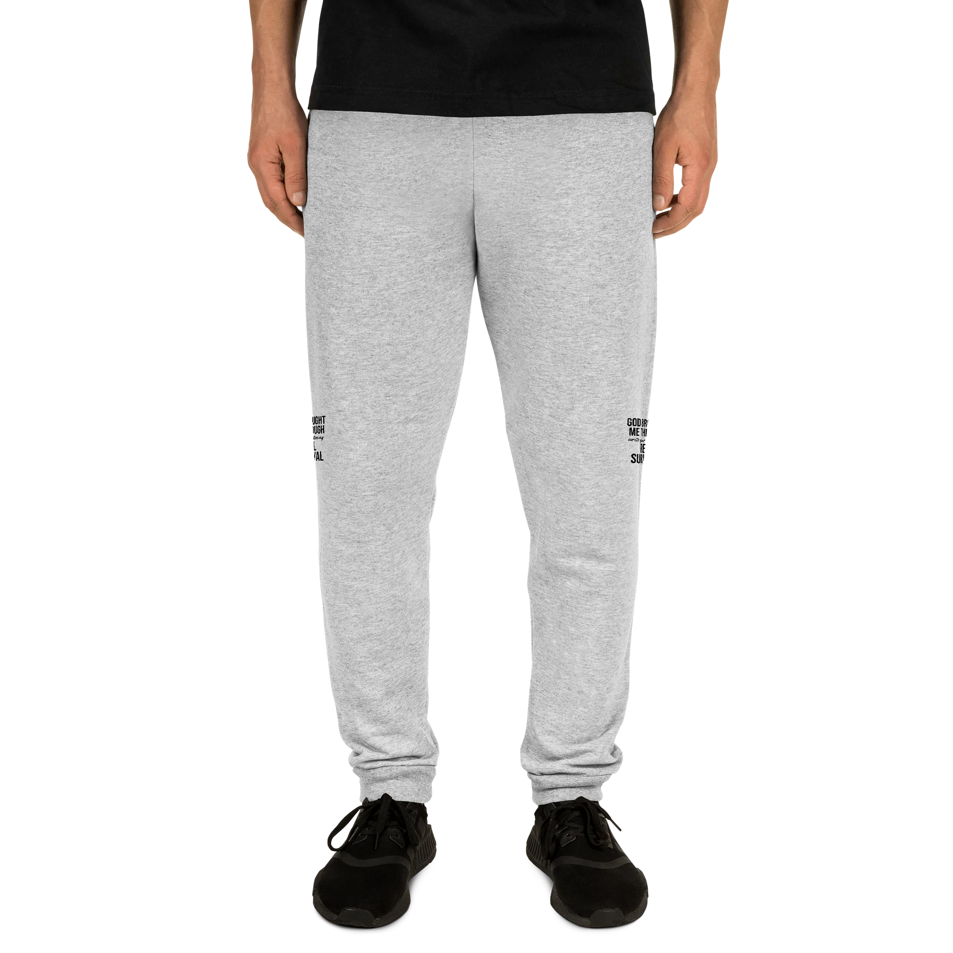 God Brought Me Through “Real Survival” Joggers | GBMT Premium Comfort Sweatpants product image (10)