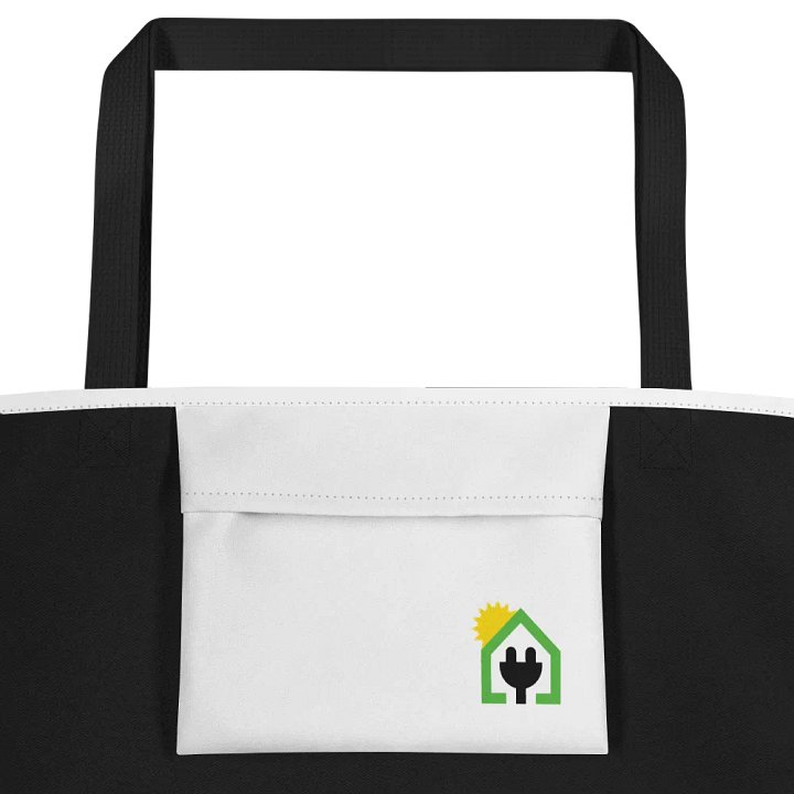 Plug It In Solar High-Quality Large Tote Bag w/ Pocket product image (2)