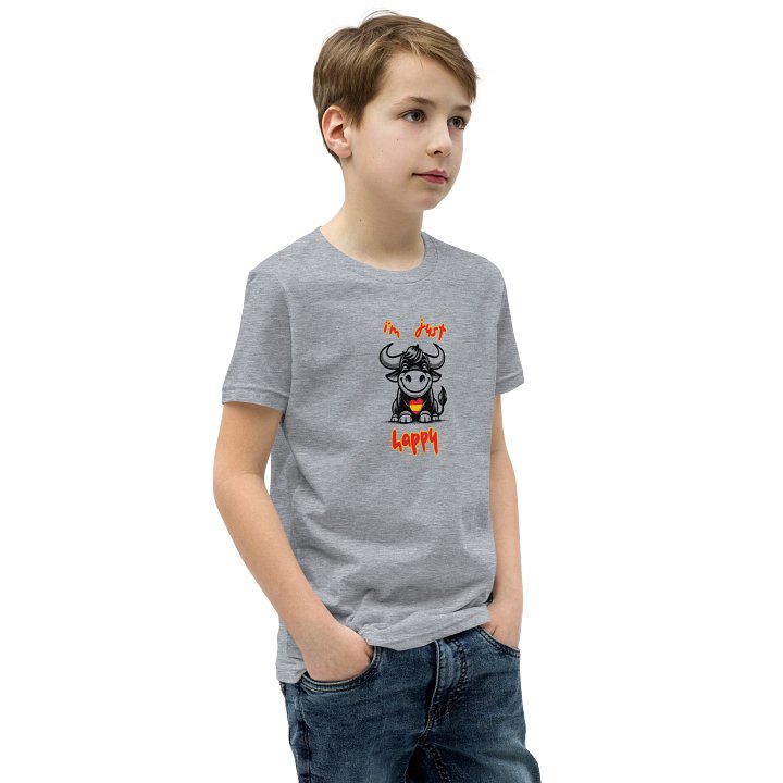 Happy Toro Bull Youth T-Shirt product image (27)