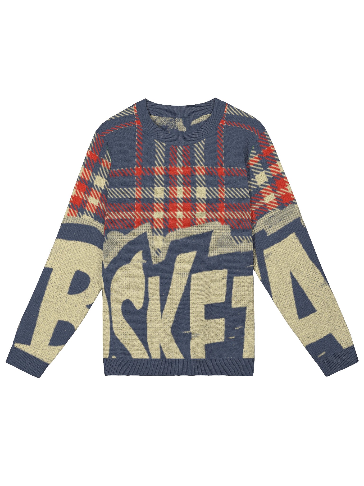 Tartan Plaid Classic Crewneck Sweater product image (1)