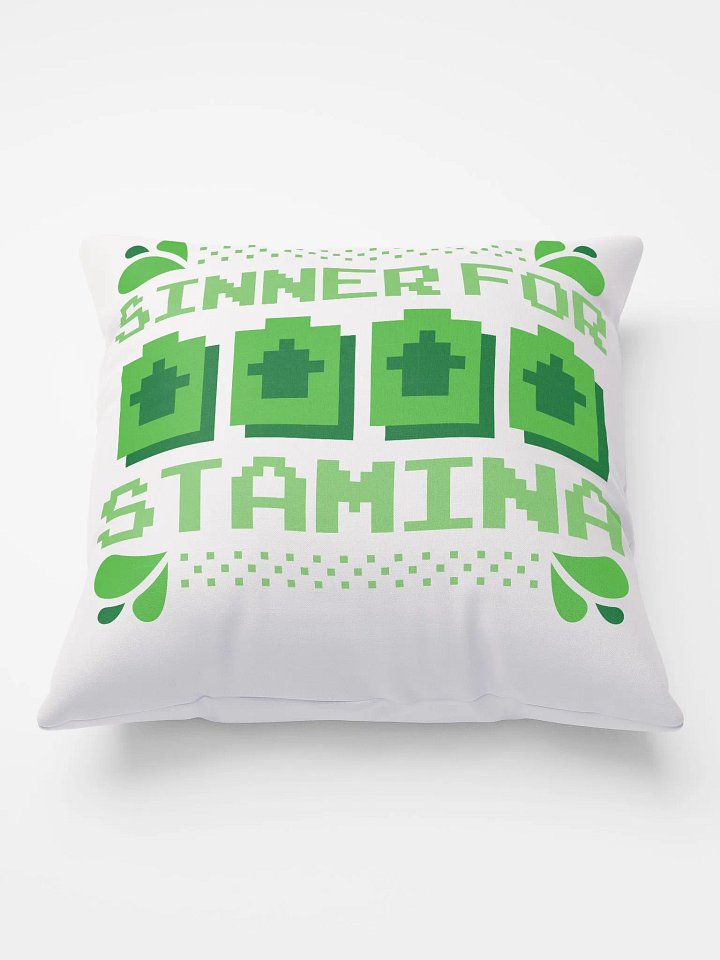 Sinner for Stamina - Throw Pillow product image (1)