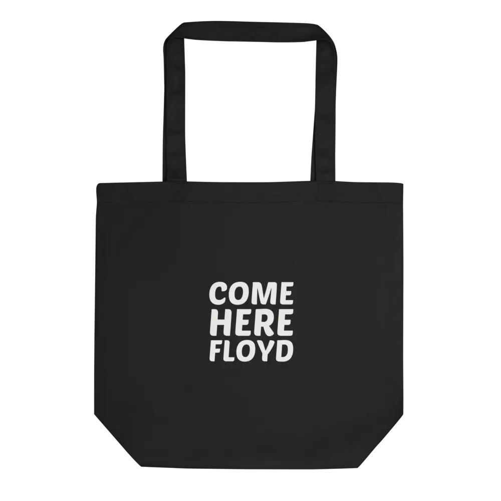 comeherefloyd BIG LOGO Cotton Tall Tote Bag product image (3)