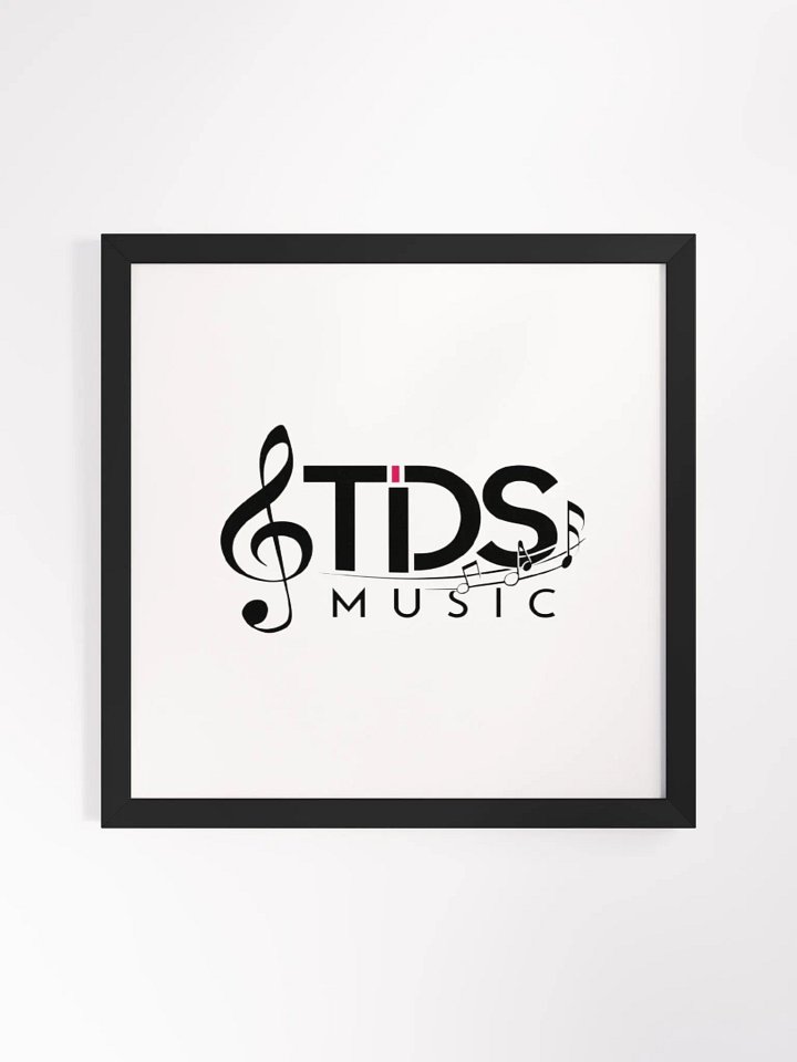 TDS Music Framed Matte Poster - Music Themed Art product image (1)