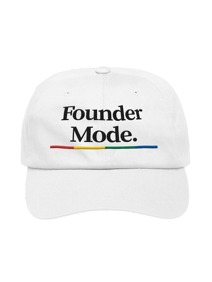 "Founder Mode." dad hat - 100% chino cotton product image (2)