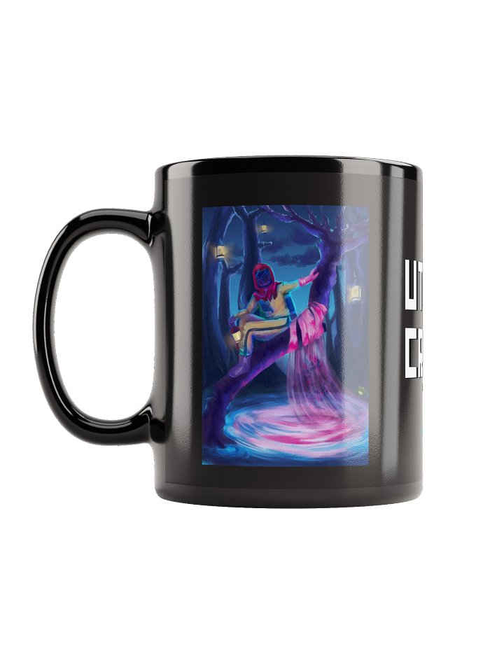 Bee - Serenity Black Glossy Mug product image (2)