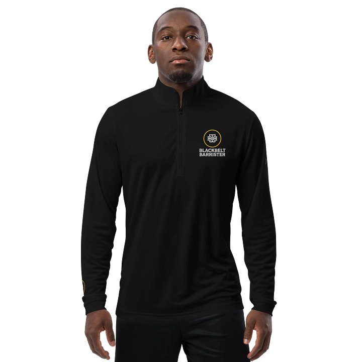 Adidas x BBB Lightweight Quarter-Zip Pullover Black product image (1)