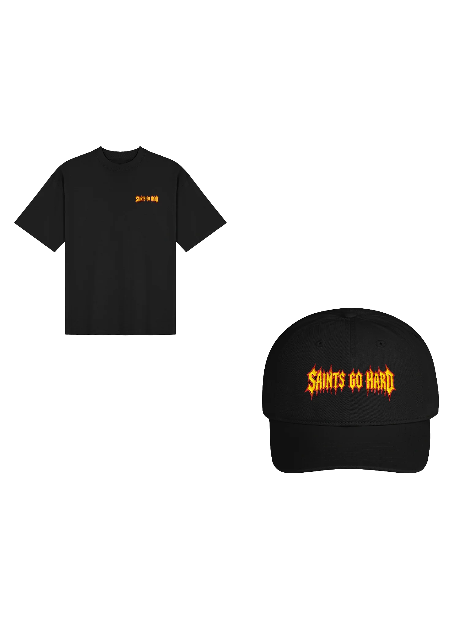 Saints Go Hard Hat + Tee Bundle product image (1)