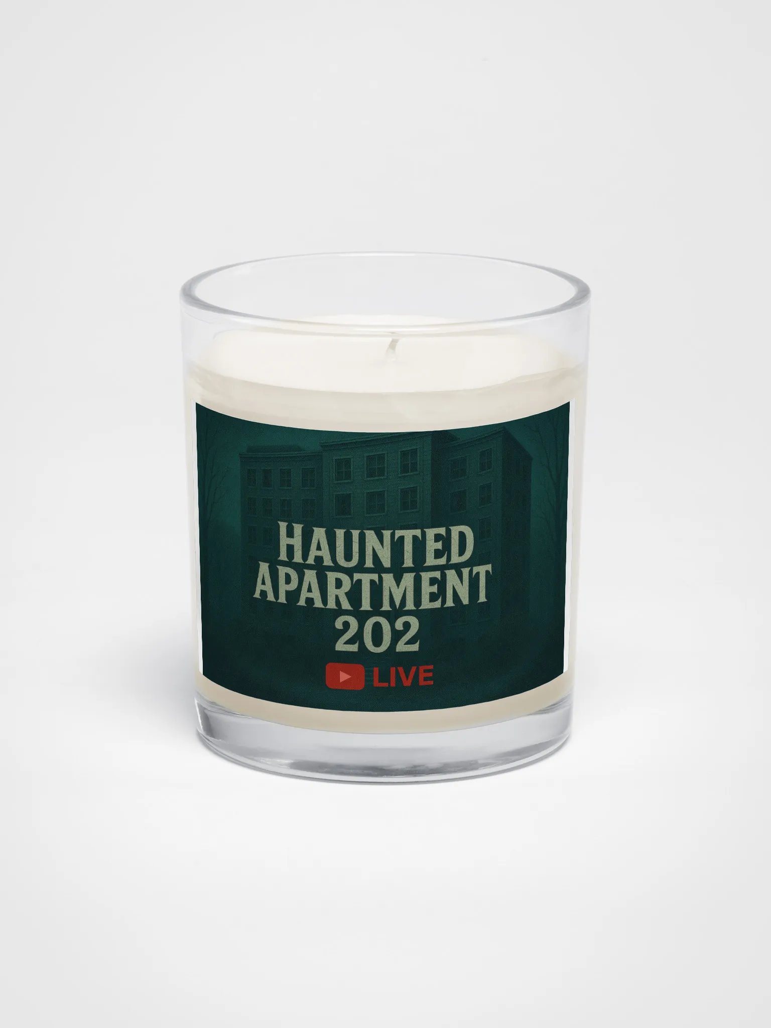Haunted Apartment 202 Candle (Apartment Building) product image (1)