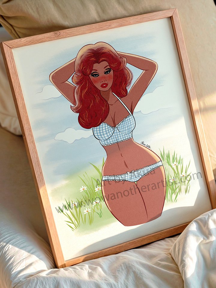 Gingham Pinup product image (1)