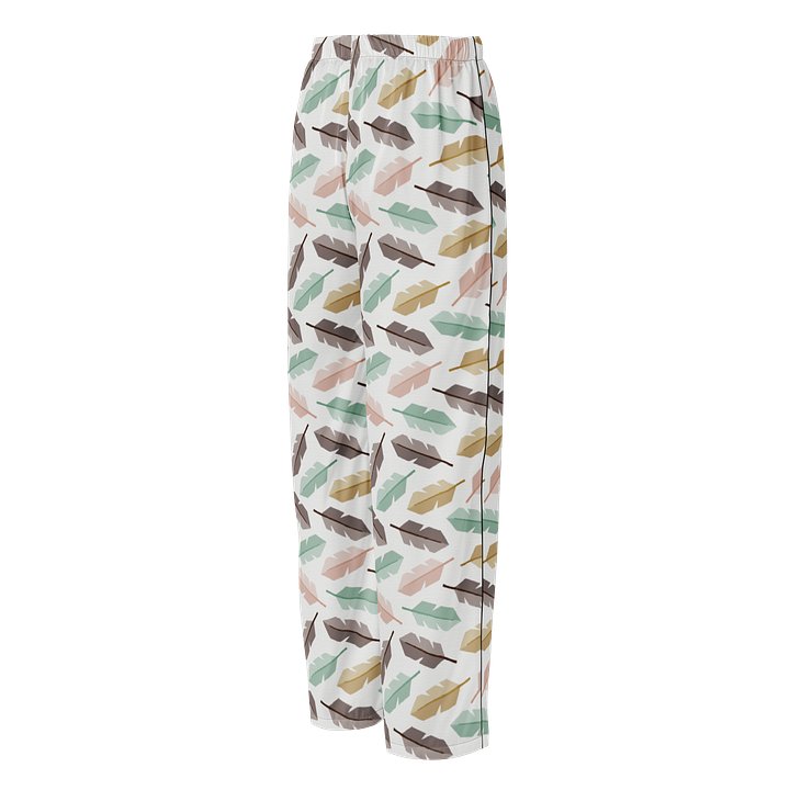 Mid-Century Modern Feathers Ladies Pajama Pants product image (2)