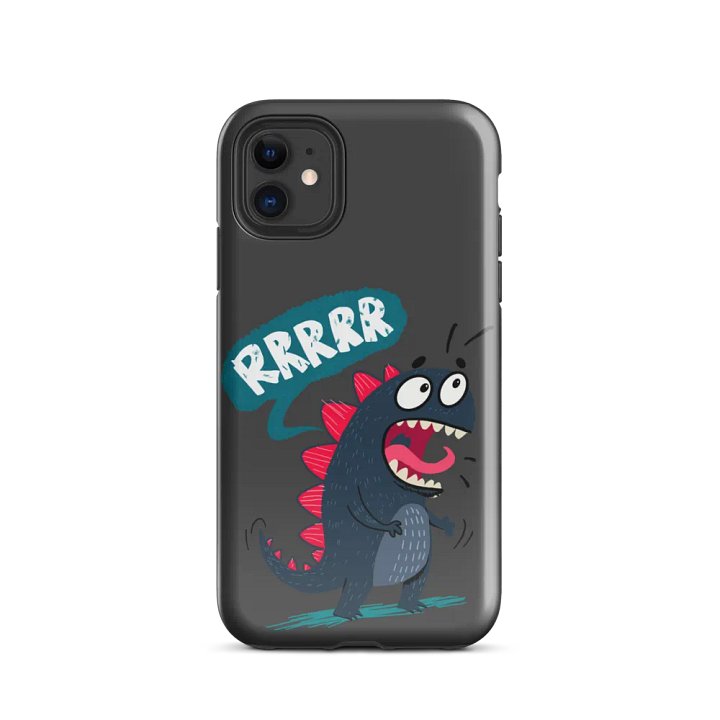Dinosaur roaring Tough iPhone® Case product image (24)
