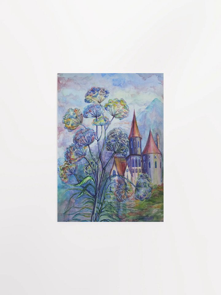 Vibrant Matte Poster Print - Castle product image (2)