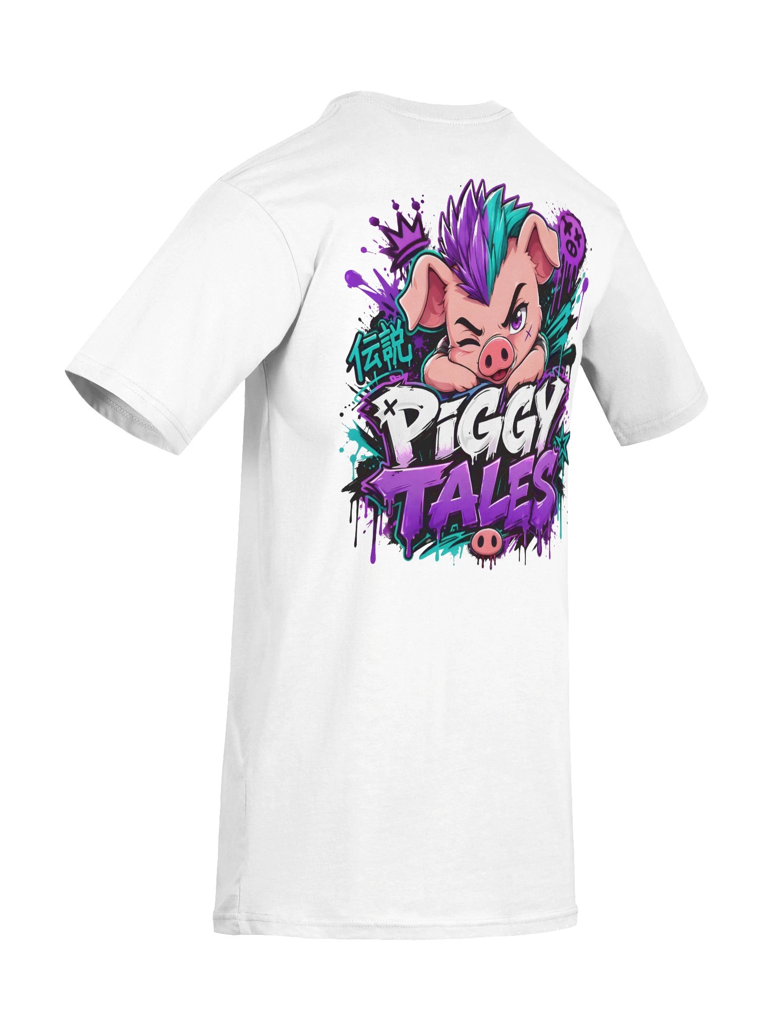 Piggy Tales Graffiti Tee product image (16)