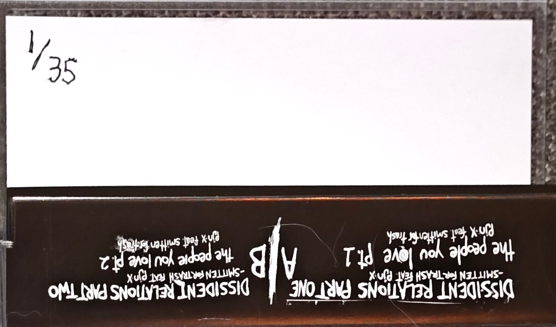 Smitten for Trash / pjn x - Dissident Relations; The People You Love [Cassette] product image (4)