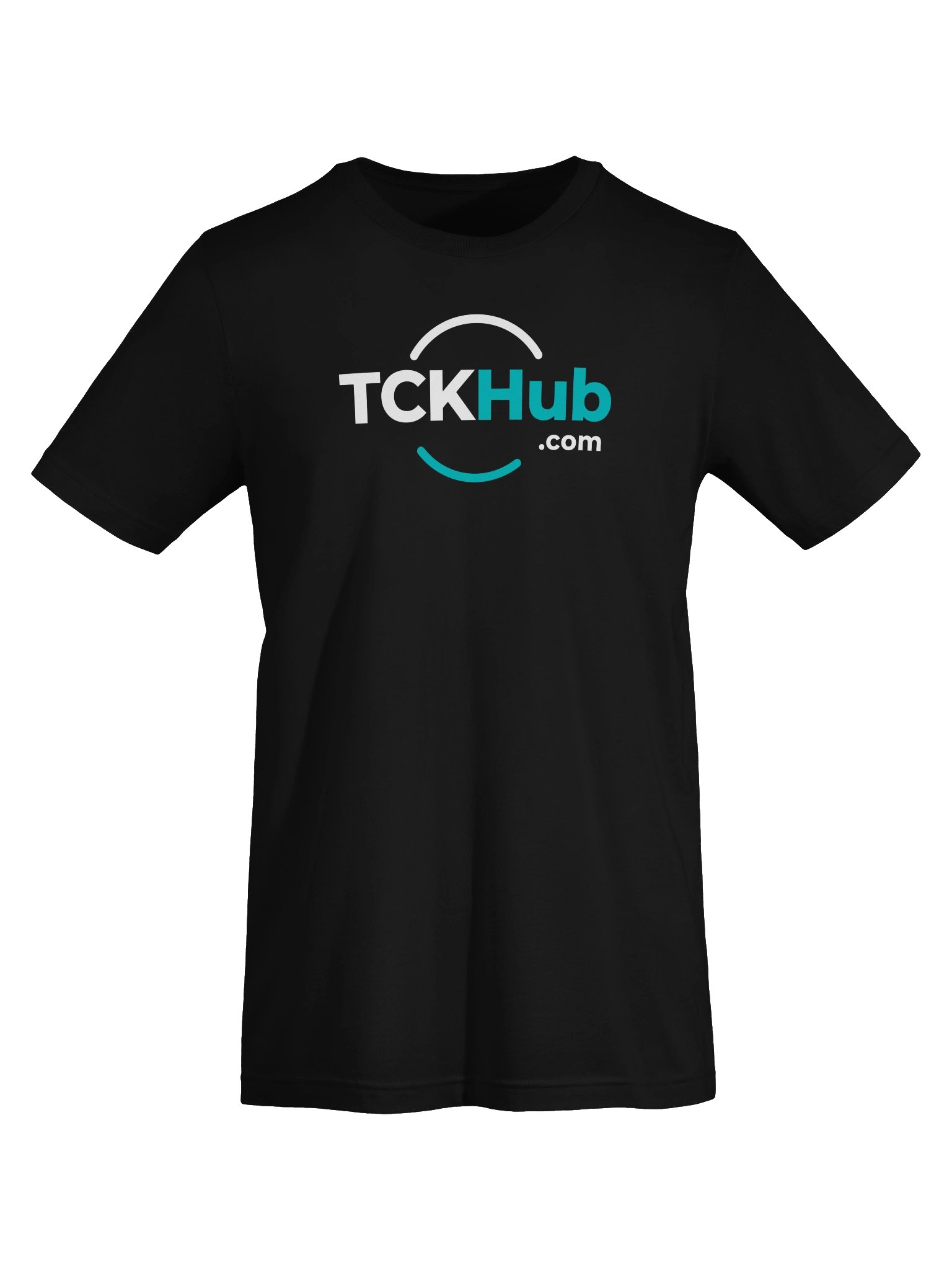 TCK Hub Arc Logo Tee, Center Chest (White Print) product image (14)