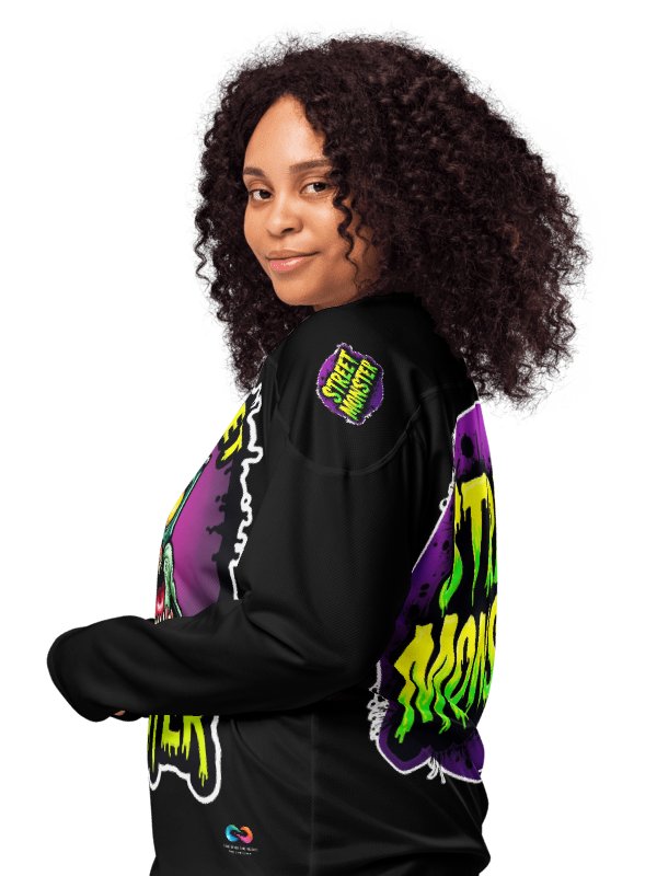 LIMITED EDITION - CNX Core All-over print Unisex Long Sleeve Tee — Street Monster 001 product image (5)