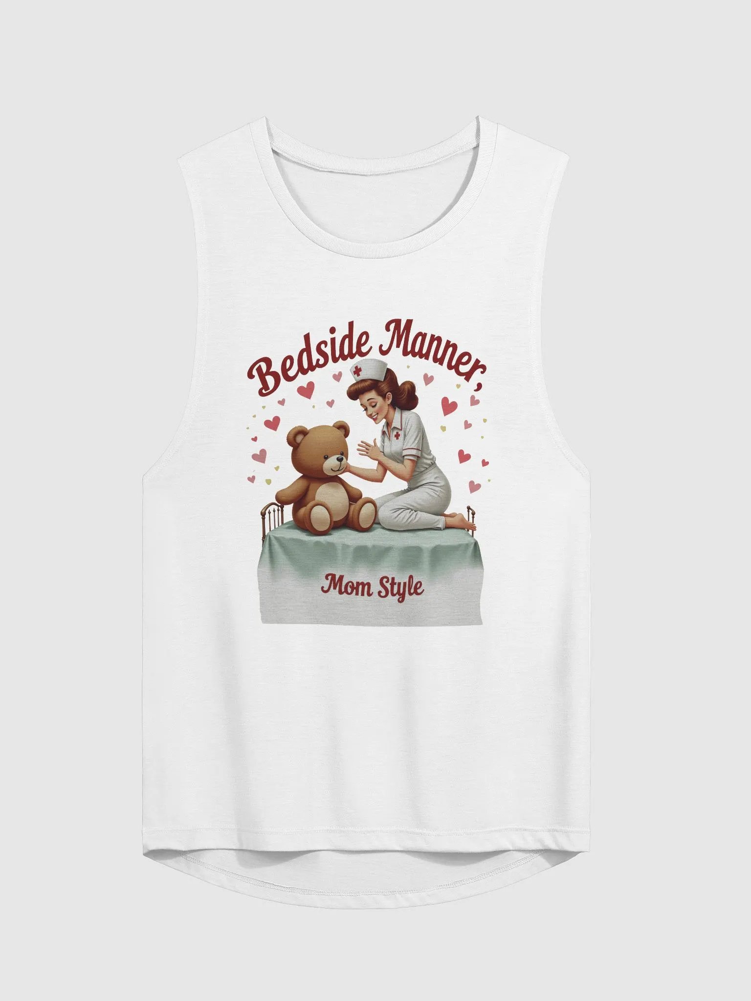 Nurse's Bedside Manner Muscle Tank product image (1)