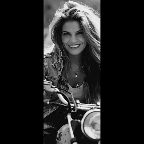 'Her heart beats to the rhythm of the road, and her soul dances with the wind' 🖤

•
•
•
#ladyrider #wind #operoad #Roadborn #...
