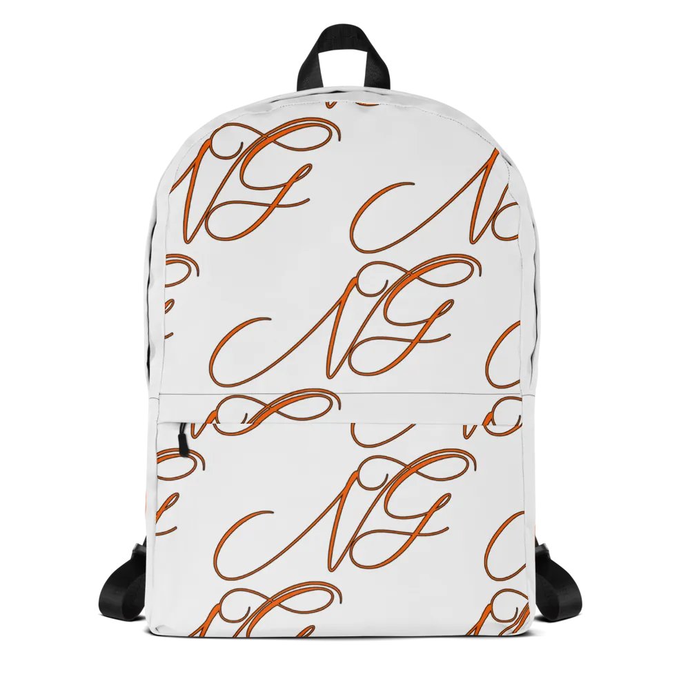 Ng text Stealthy Tech Backpack product image (9)