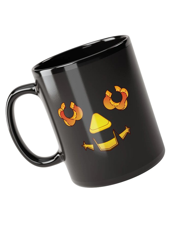 Flame face - Black mug product image (1)