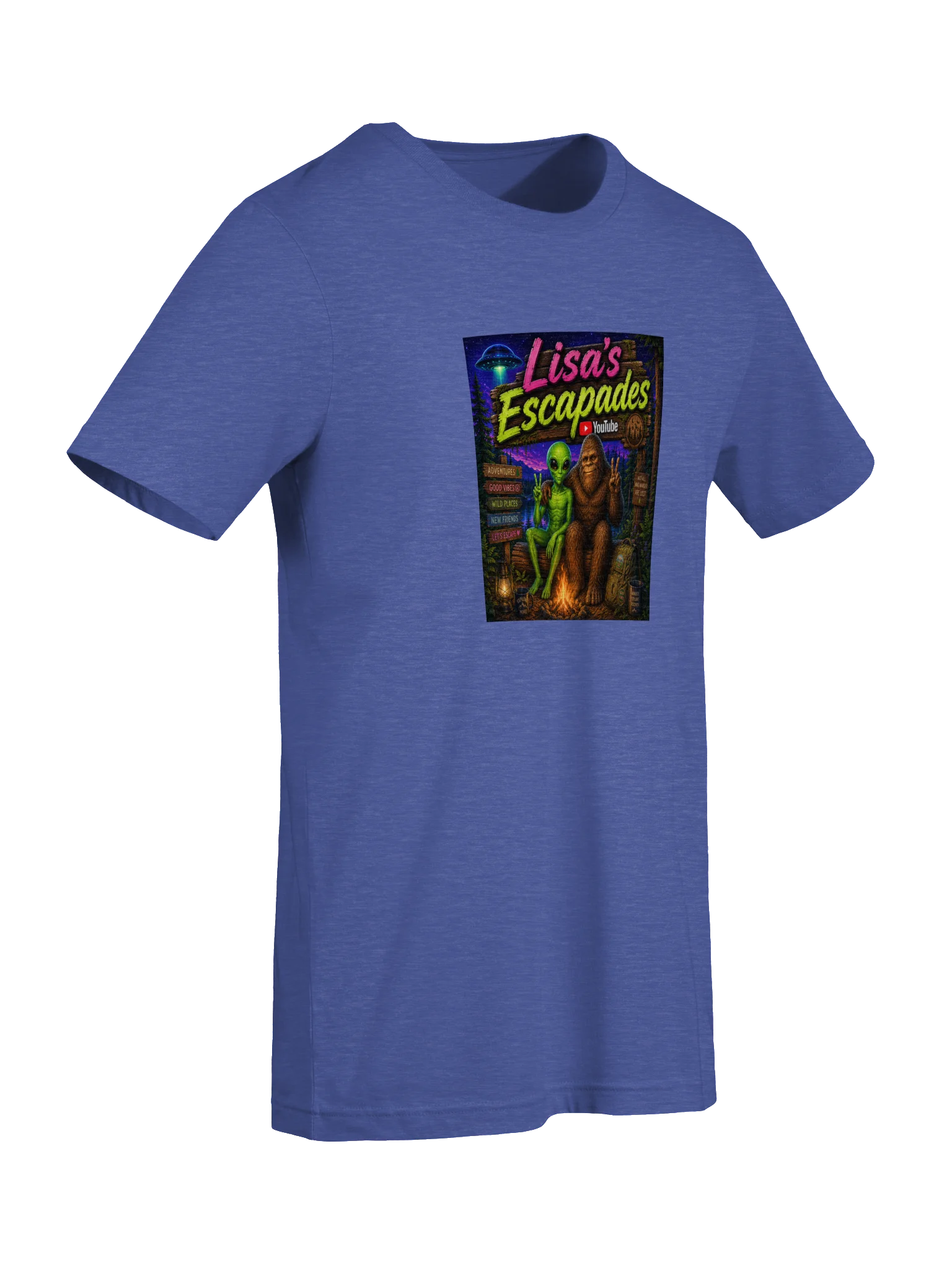 Lisa’s Escapades Bigfoot And Friends Tee product image (7)