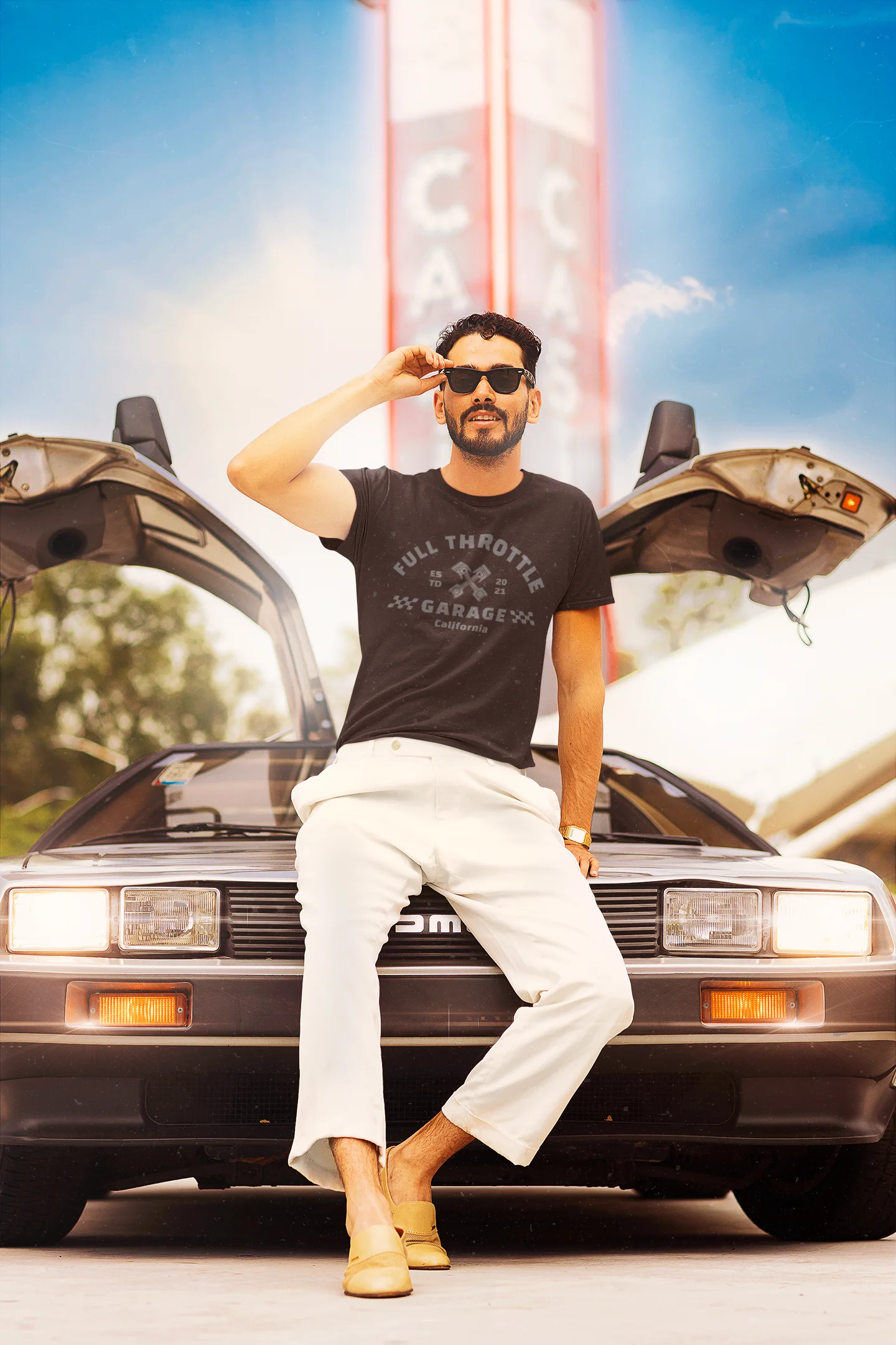 Full Throttle Garage Pistons Tee product image (3)