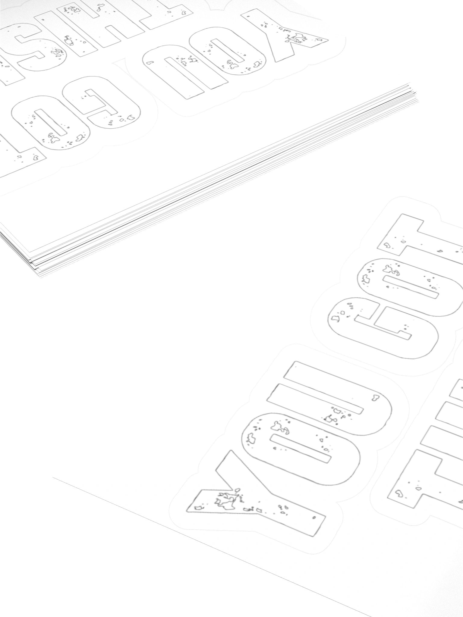 YOU GOT THIS! Stickers product image (4)