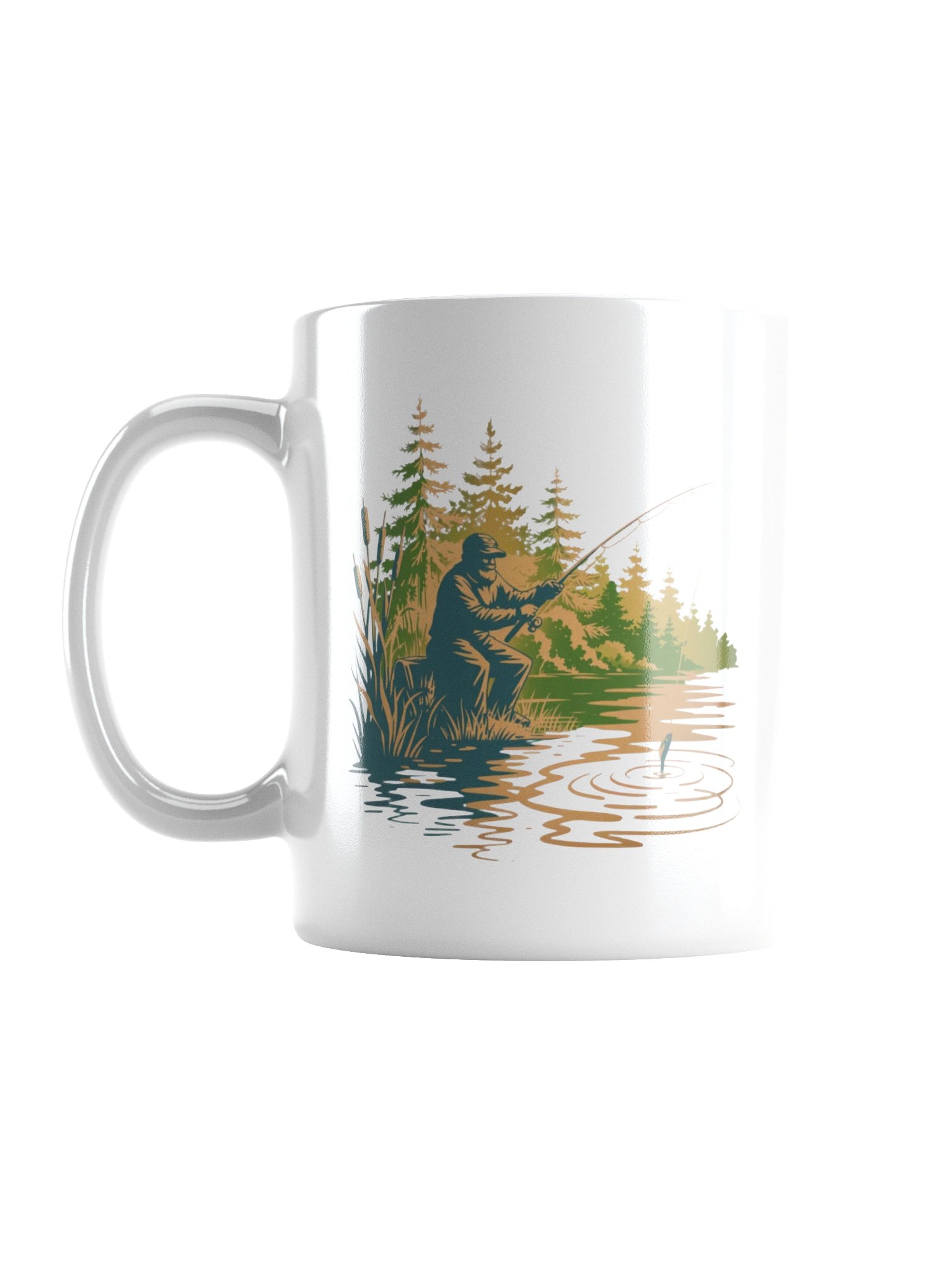 Fishing Dad Sunset Coffee Mug product image (1)