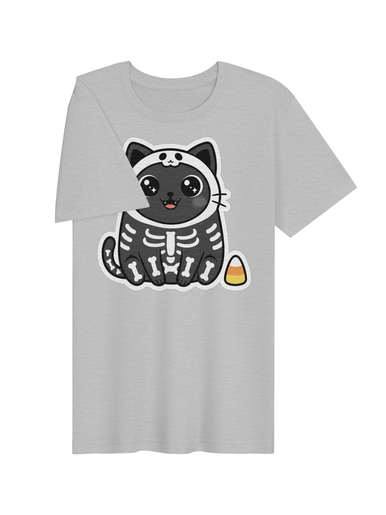 Skeleton Cat Tee product image (25)