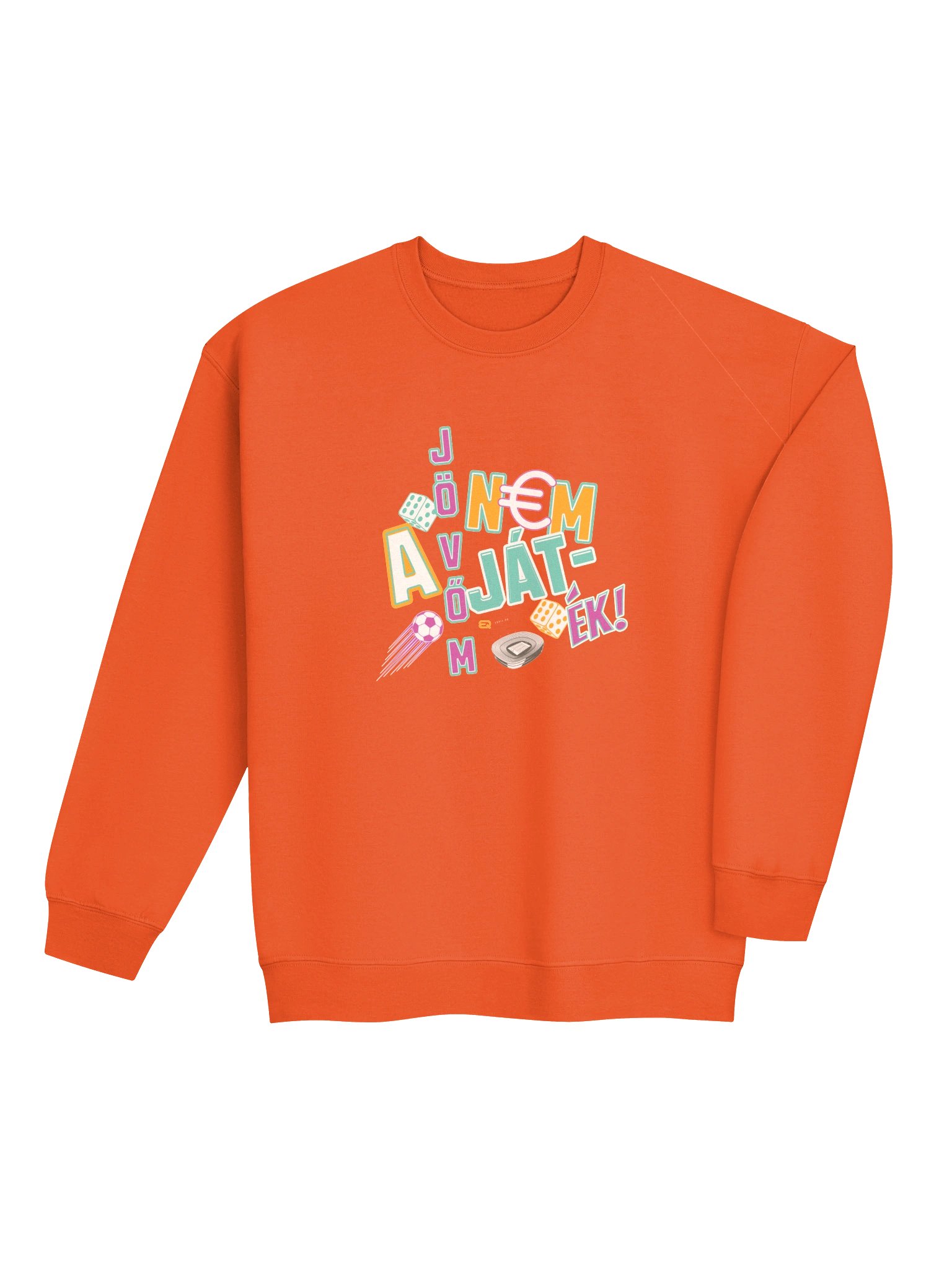 A jövőm nem játék! Unisex Gildan Pulcsi_EQALL.hu® Originals_Türkisz / Lila / Mustár product image (20)