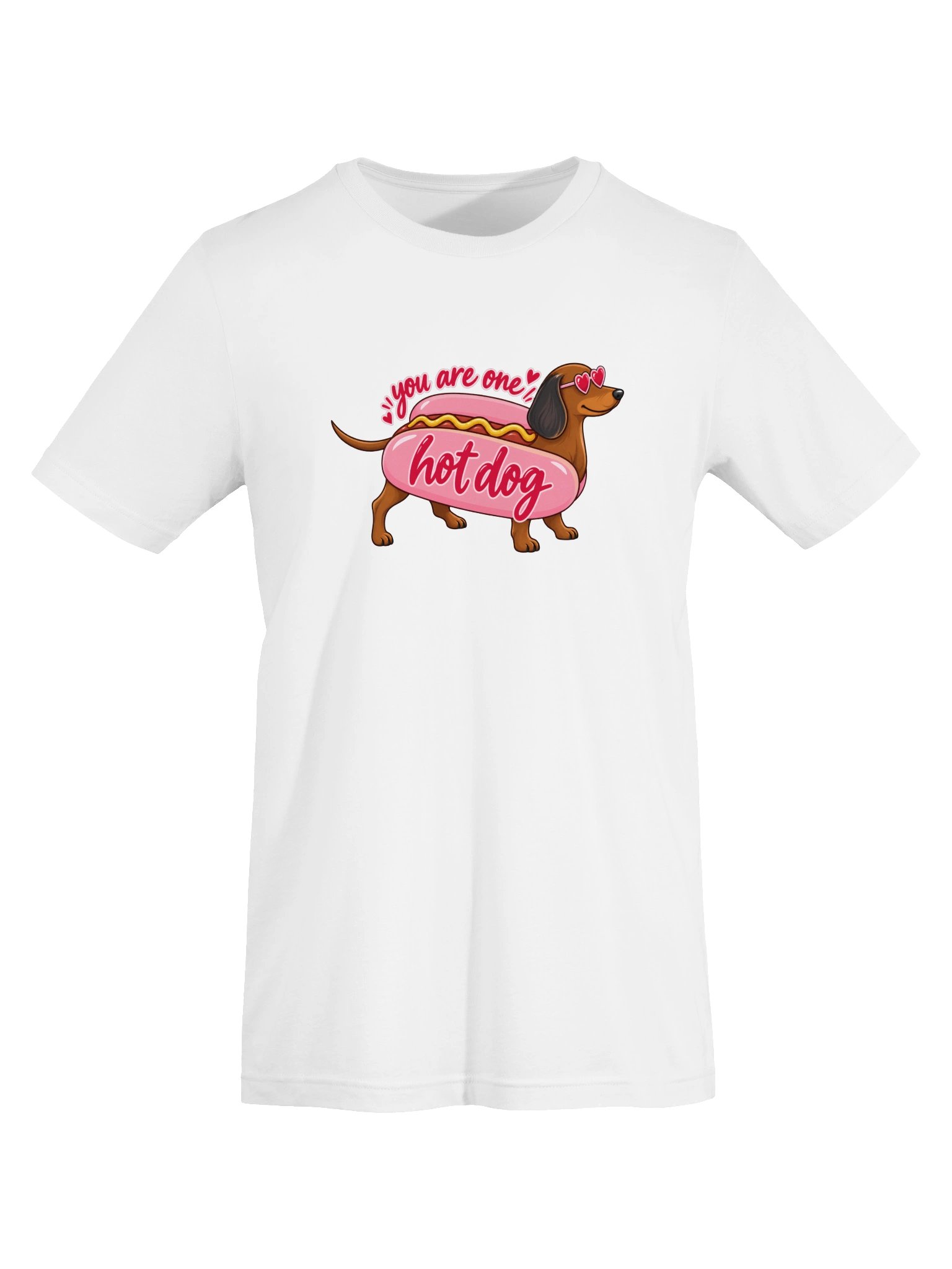 One Hot Dog Dachshund Tee product image (5)