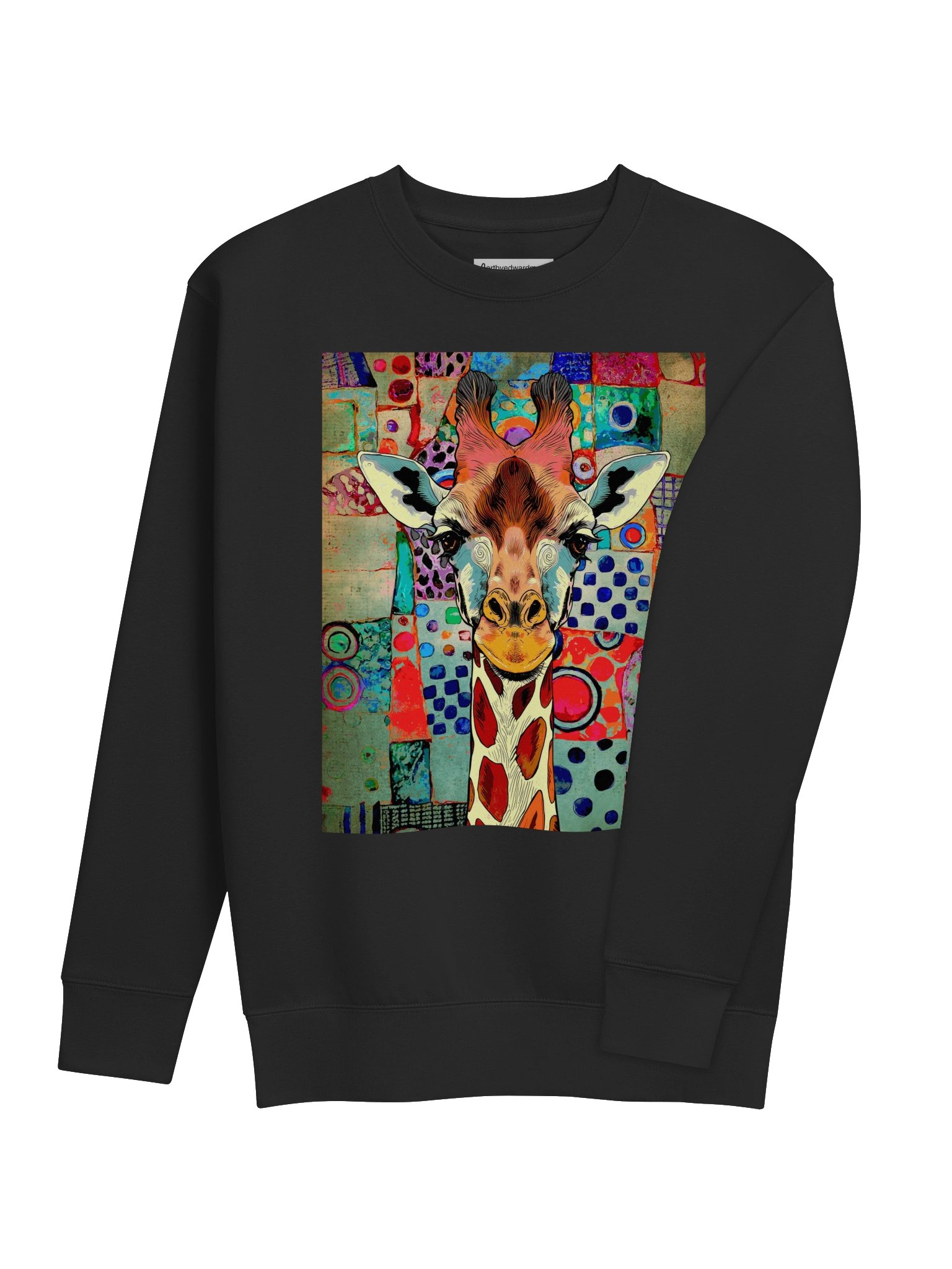 Colorful Giraffe Abstract Sweatshirt product image (40)