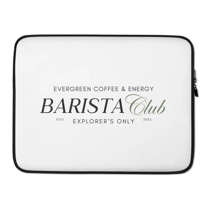 Barista Club Laptop Case | Sip Society product image (2)