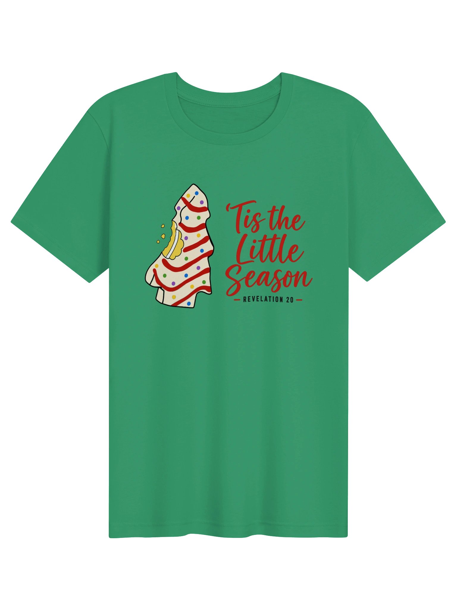 ’Tis the Little Season Snack Cake Christmas T-Shirt product image (21)